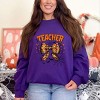 Simply Sage Market Coquette Halloween Teacher Sweatshirt - 2 of 4