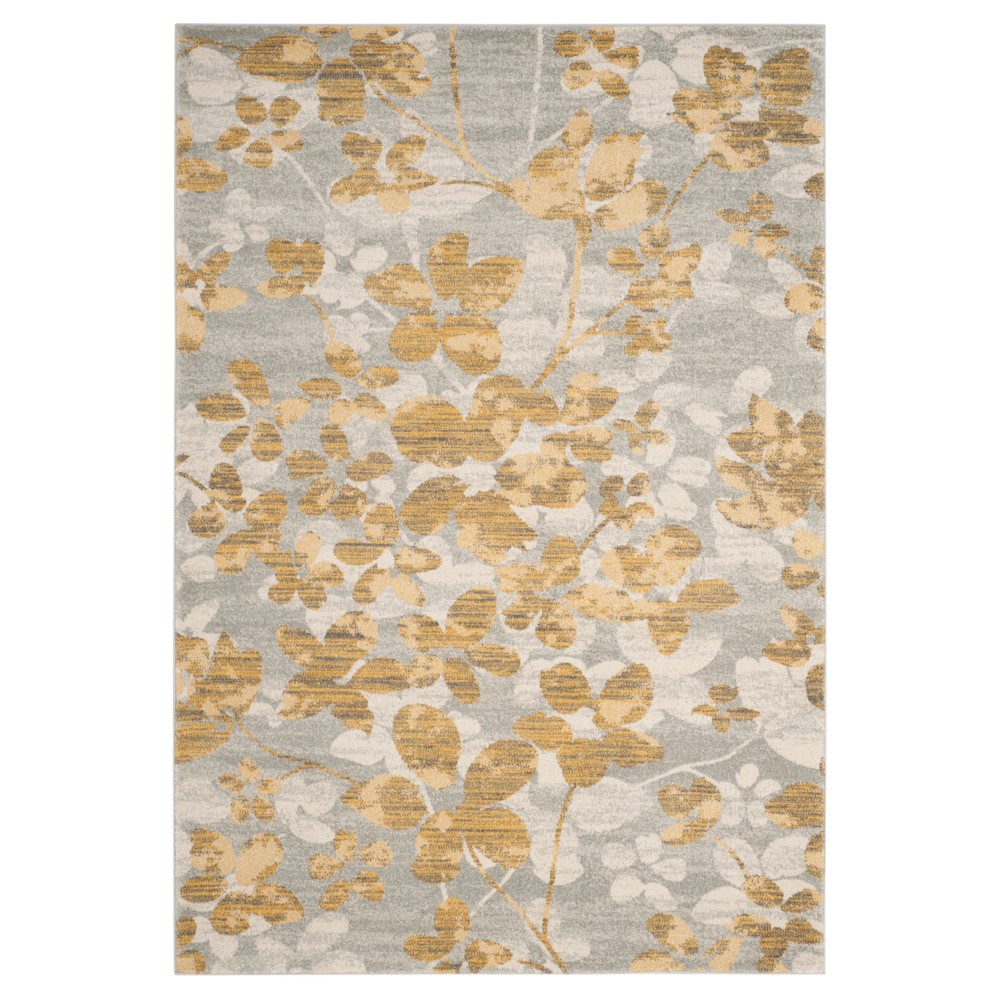 Evoke Rug - Gray/Gold - (4'x6') - Safavieh