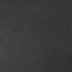 black + faux leather + metal + set of 2