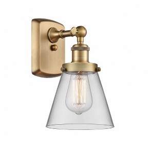 Cone - 1 Light Wall Sconce In Industrial Style-11 Inches Tall and 6 Inches Wide - 1 of 1