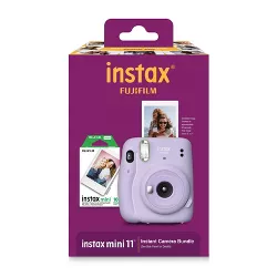 Fujifilm Instax Mini 11 Instant Film Camera Bundle - Purple