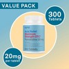 Curist Famotidine 20mg Bulk Pack (300 Count Tablets) Acid Reflux Medicine for Heartburn Relief - OTC Max Strength Stomach Acid Reducer for Indigestion - 4 of 4