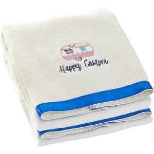 The Lakeside Collection Glamper Bathroom Collection - Set of 2 Hand Towels 2 Pieces - 1 of 4