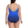 Lands' End Women's Slender Suit Wrap One Piece Swimsuit - 2 of 3