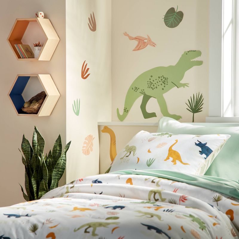Natural Wood Hexagon Kids' Shelf - Pillowfort™, 3 of 12