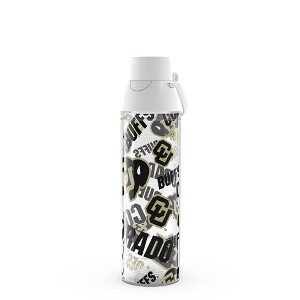 NCAA Colorado Buffaloes Tervis All Over Venture Water Bottle - 24oz: Flip-Top Lid - 1 of 4