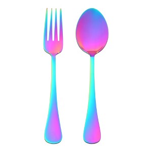 REGALWOVEN 12 Pieces Stainless Steel Flatware with Spoons and Forks Sets - 1 of 4
