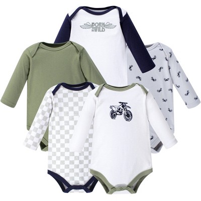 Cute Rascals® Long Sleeve Bodysuit Baby Motocross Motorcycle