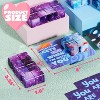 Joyfy 28 Packs Valentine's Day Gift Cards with Infinity Magic Fidget Toys | Toys for Stress Relief | Perfect for Classroom Exchange - 3 of 4