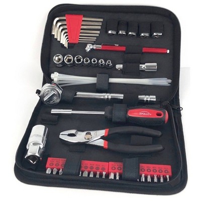 Apollo Tools 56pc SAE DT9774 Auto Tool Set In Zippered Case