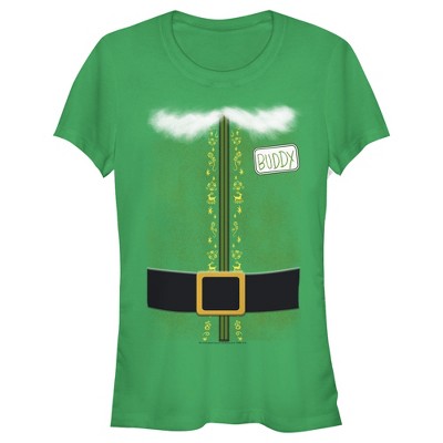 Juniors Womens Elf Buddy the Costume T-Shirt