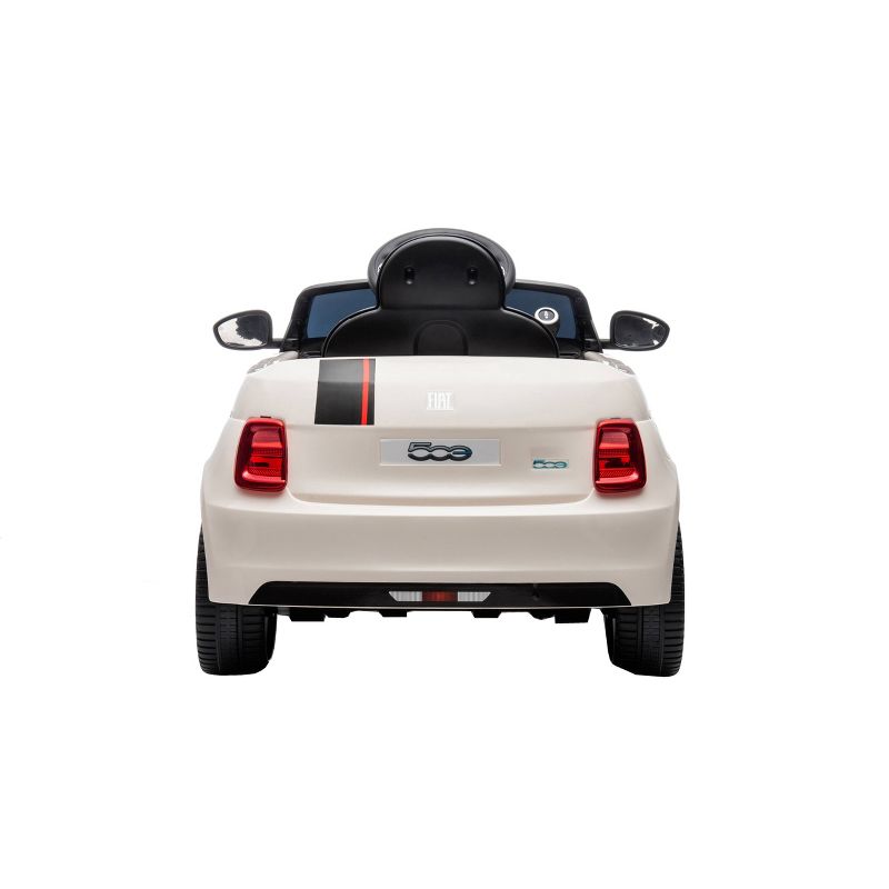 Best Ride on Cars Fiat 500 Ride-On Car - White, 5 of 7