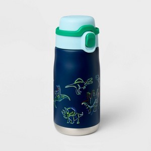 14oz Water Bottle - Cat & Jack™ Dino - 1 of 2