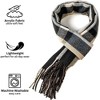 Alpine Swiss Mens Plaid Scarf Soft Winter Shawl Lightweight Cold-Weather Gear - 3 of 4