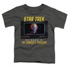Toddler Boys' Star Trek Original the Corbomite Maneuver T-Shirt Charcoal - 2 of 4