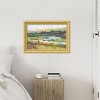 Amanti Art Watercolor Landscape 51 by Samira Yanushkova Wood Framed Wall Art Print - 4 of 4