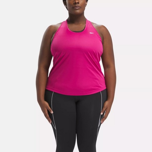 Reebok Workout Ready Mesh Back Tank Top (plus Size) 3x Semi Proud Pink :  Target