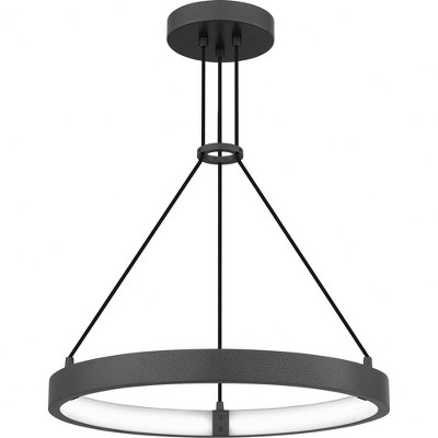 Quoizel Lighting Drury 1 - Light Pendant in  Pewter Cast Iron