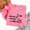 Simply Sage Market Women's Horsin' Around Long Sleeve Garment Dyed Tee - 3 of 3