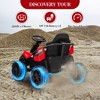 24V Kids Electric ATV,200W 4x4 Ride-on Car with Parent Remote Control, Metal Frame & 4 Shock Absorbers - 2 of 4