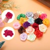 Unique Bargains Polyester Lightweight Texture Durable Ribbon Roses 50 Pcs - 4 of 4