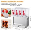 Commercial Beverage Dispenser,  WhizMax Commercial Juice Dispenser, 10 Liter Per Tank with Thermostat Controller - 2 of 4