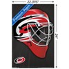 Trends International NHL Carolina Hurricanes - Mask 16 Unframed Wall Poster Prints - 3 of 4