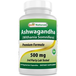 Ashwagandha 500mg 120 Capsules - 1 of 4