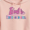 Women's - Barbie - High School Cropped Graphic Hoodie - 2 of 3
