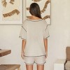 Women's Cozy Ribbed Knit Loungewear Set - Cupshe - 4 of 4