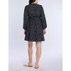 Women's Woven Wrap Long Sleeve Mini Dress | Motherhood Maternity - 2 of 4