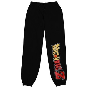 Dragon Ball Z Logo Black Sweatpants - 1 of 3