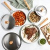 Nordic Ware Cardamom™ 6 Piece Nonstick Frying Pan Set with Lids - 3 of 4