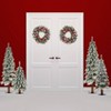 Haute Décor Pre-lit Lightly Flocked Alpine Artificial Christmas Tree with White LED Lights - 4 of 4