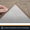 Dirt Trapping Door 24 inchx 35.5 inch Non - Slip Washable Entry Rug Shoe Scraper Dog Doormat Absorbent Taupe Front Back Door - 4 of 4