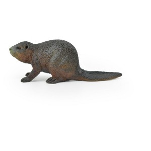 Collectible Wildlife Gifts | Beaver, Museum Quality Rubber Castor Model, Toy,   Gift, Animal, Figure   3"       CWG148 BB28 - 1 of 4