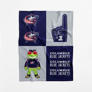 NHL Domino Swaddle Blanket - 1 of 4