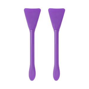 Unique Bargains Multifunctional Facial Mask Brush 2 Pcs - 1 of 4