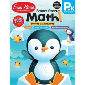 Smart Start: Math Stories and Activities, Prek Workbook - by  Evan-Moor Educational Publishers (Paperback) - 1 of 1