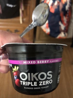 Oikos® Triple Zero Mixed Berry Protein Nonfat Greek Yogurt Cup