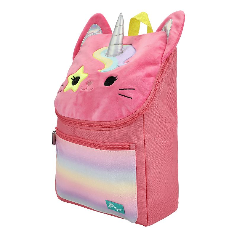 Squishmallows Sienna the Unicorn Cat Youth 16' Backpack, 2 of 7