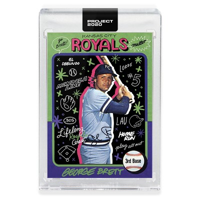 Topps Topps PROJECT 2020 Card 353 - 1975 George Brett by Sophia Chang