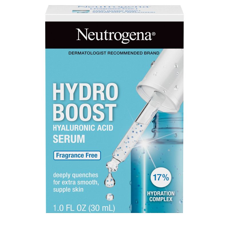 Neutrogena Hydro Boost Hyaluronic Acid Serum with Vitamin B5 for Dry Skin - 1 fl oz, 3 of 17