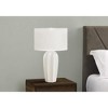 Monarch Specialties Lighting 27inchH Table Lamp Cream Ceramic Ivory / Cream Shade Modern - 2 of 4