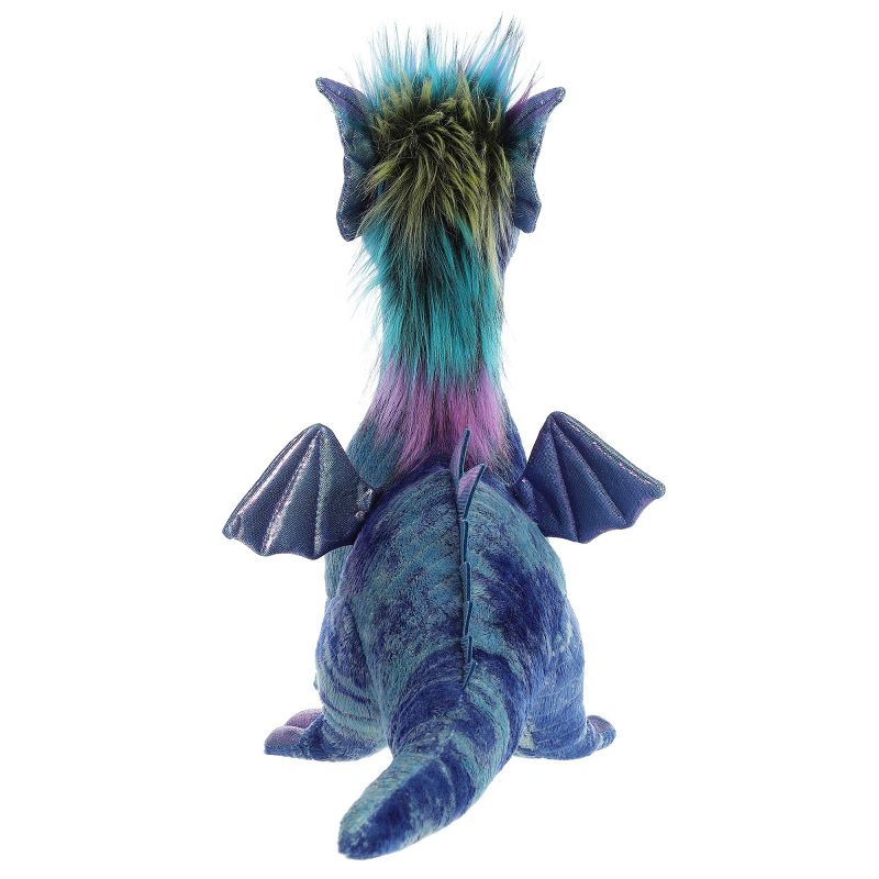 Aurora Luxe Boutique 17" Zion Dragon Blue Stuffed Animal, 4 of 6