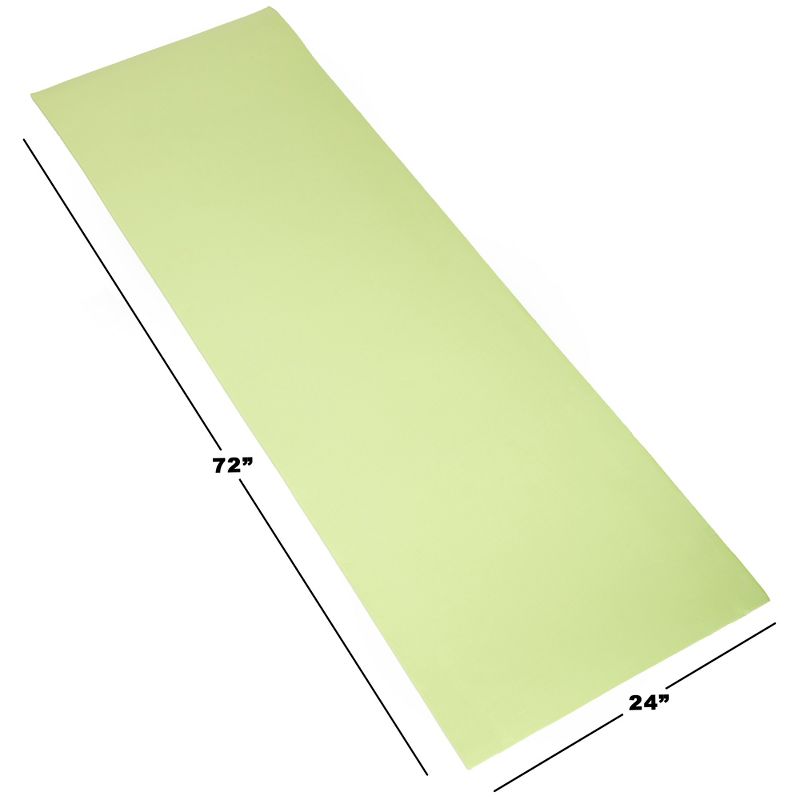 Leisure Sports Extra-Thick 0.5" H - Nonslip Comfort Foam Yoga Mat with Carrying Strap - Green, 4 of 8