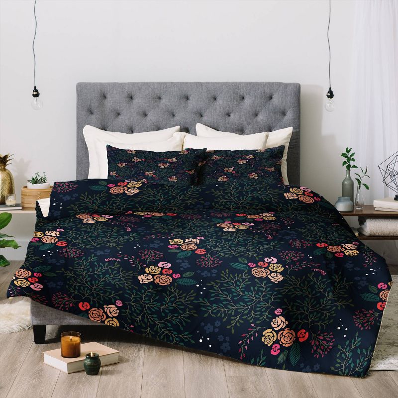Iveta Abolina Camellia Garden Comforter Set - Deny Designs, 3 of 8