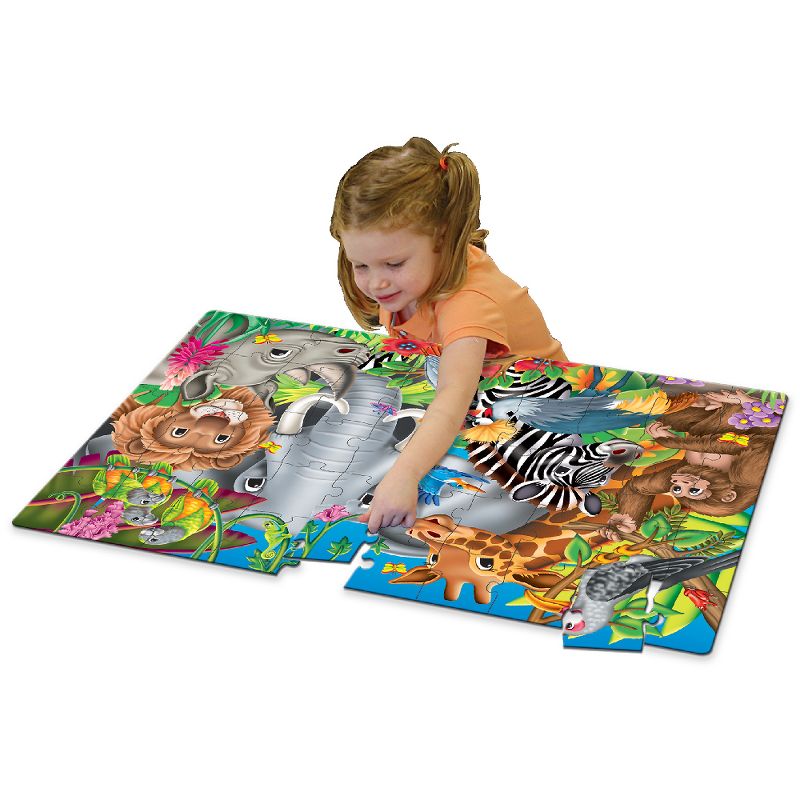 The Learning Journey Jumbo Floor Puzzles Animals of The World (50 pieces), 3 of 6