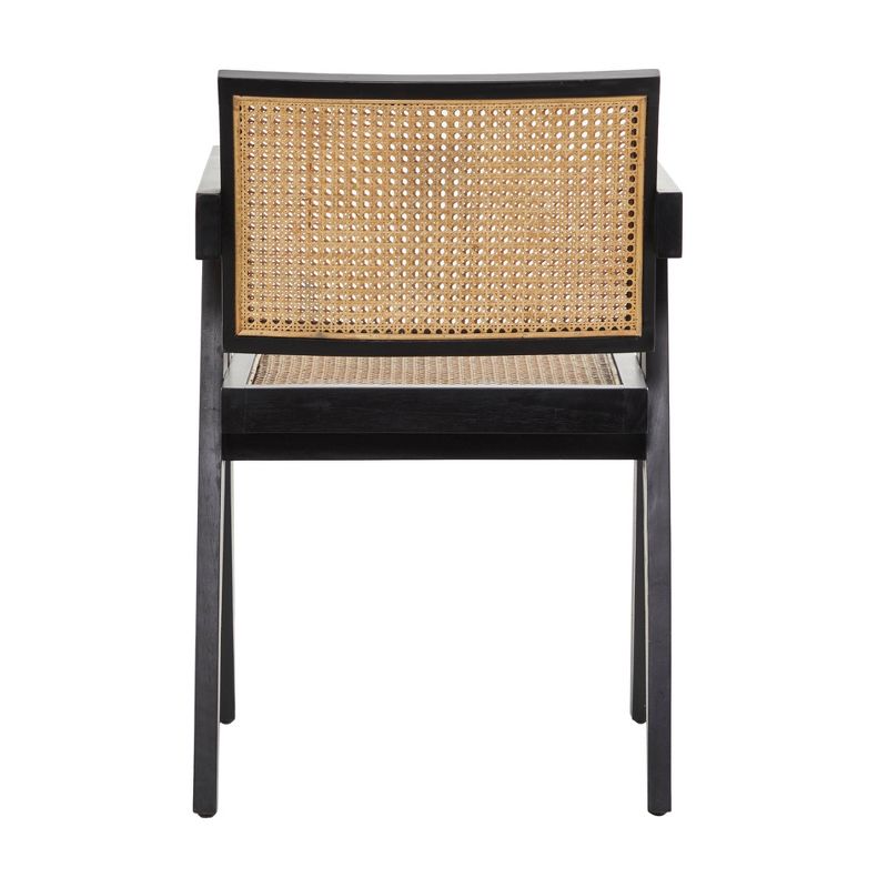 30" x 20" Modern Teak Wood Accent Chair - Olivia & May, 6 of 8