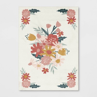 Flower Kids' Bath Rug - Pillowfort™ : Target